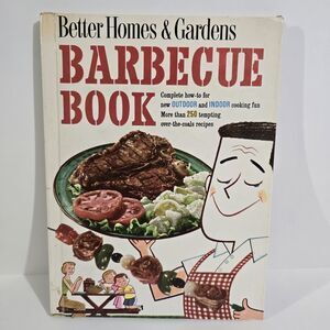 Vintage - Better Homes & Gardens - Barbecue Book - First Edition - 1959